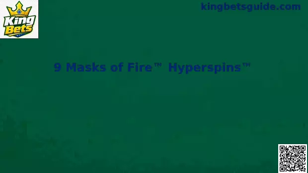 9 Masks of Fire™ Hyperspins™ Slot Hero Banner