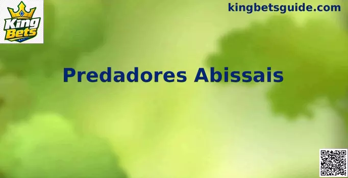 Predadores Abissais King Bets tema abissal
