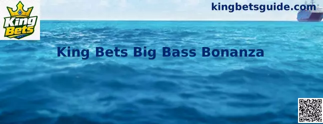 Interface ilustrativa do jogo King Bets Big Bass Bonanza