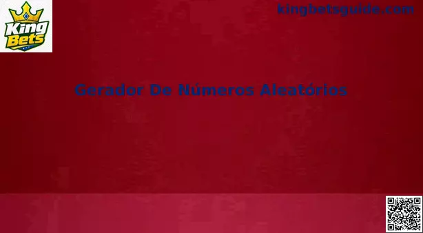Gerador de Números Aleatórios